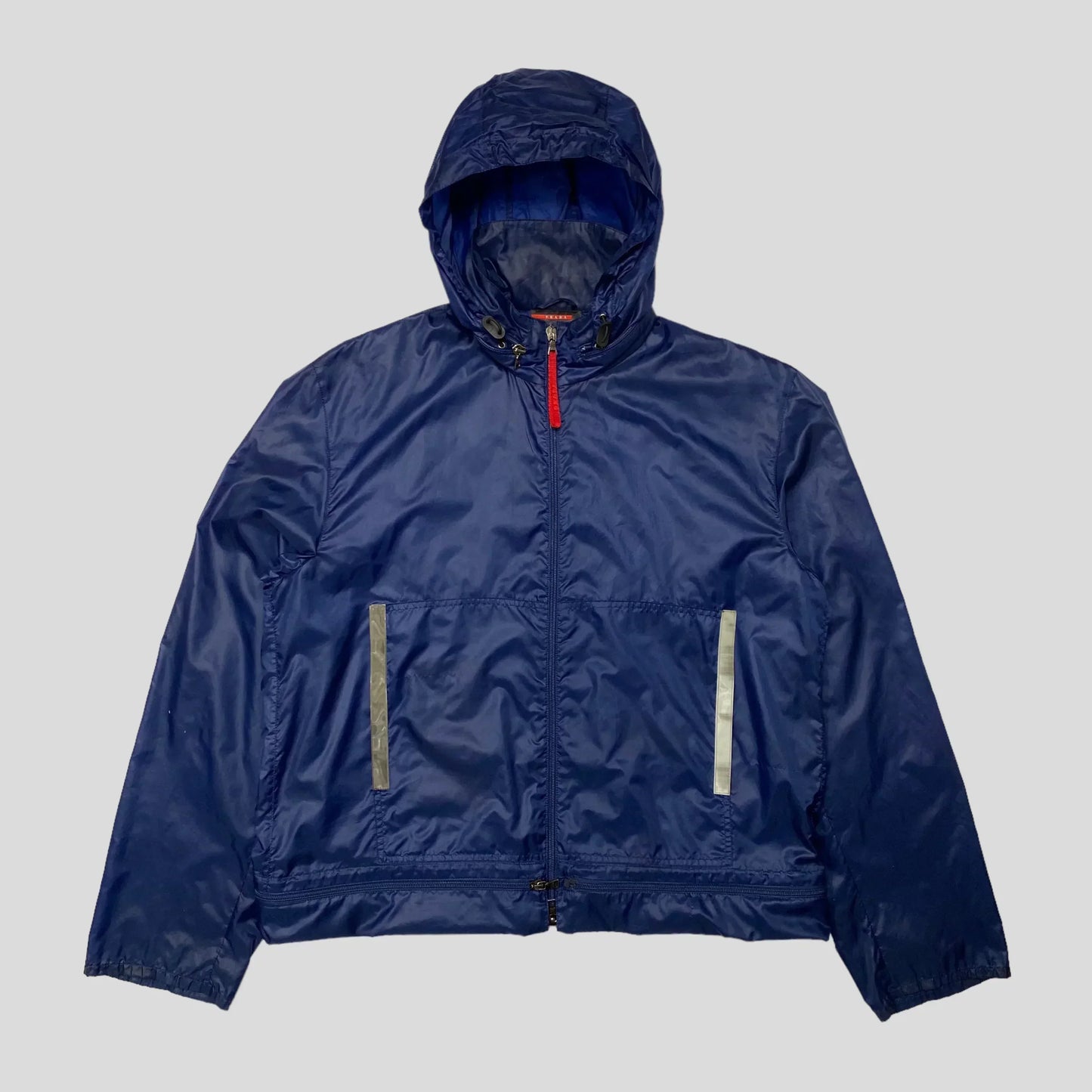 Prada Handbag Sport Convertible Reflective Jacket - L XL Nylon