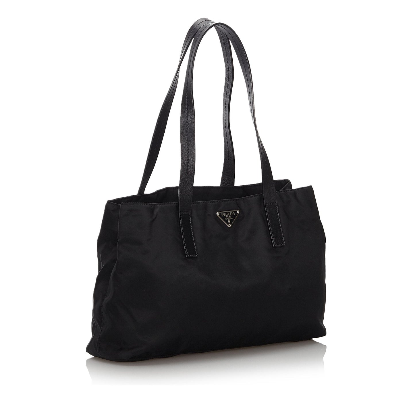 Prada Fabric Tote Bag Italy Nylon Black Bag Italy 4