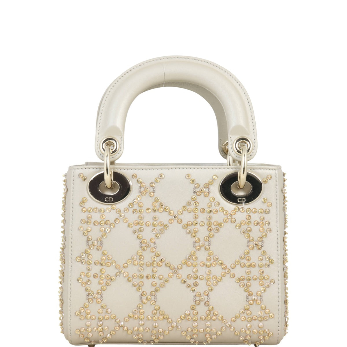 Dior Lady Beaded Handbag Mini Travel Bag