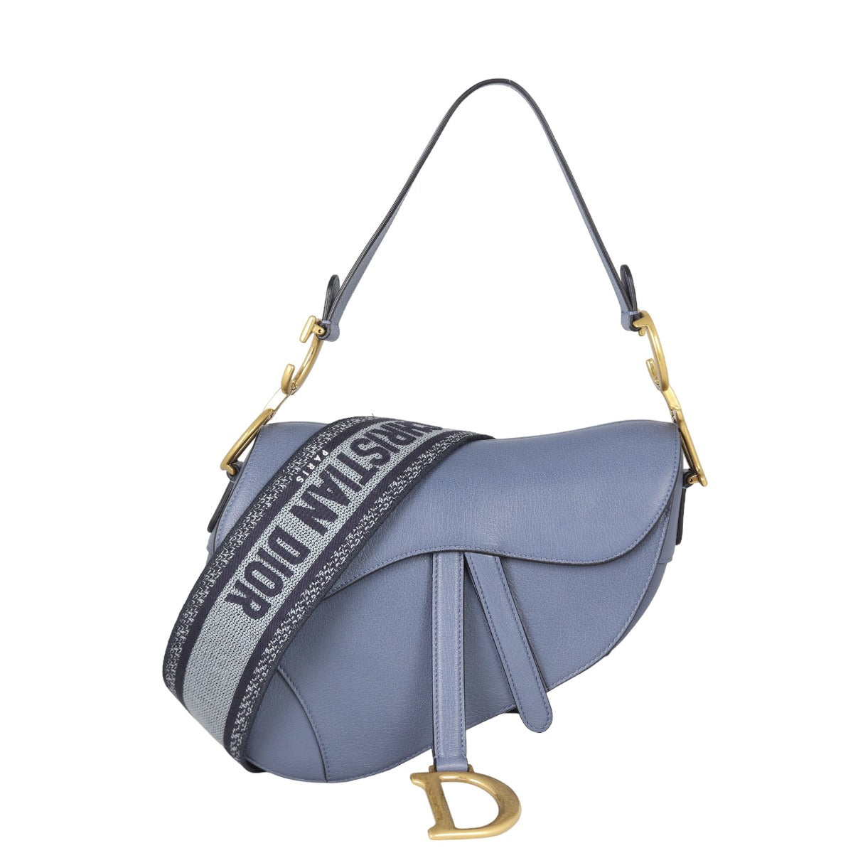 Dior Crossbody Bag Saddle Bag with Strap 5 Embroidered Shoulder Bag
