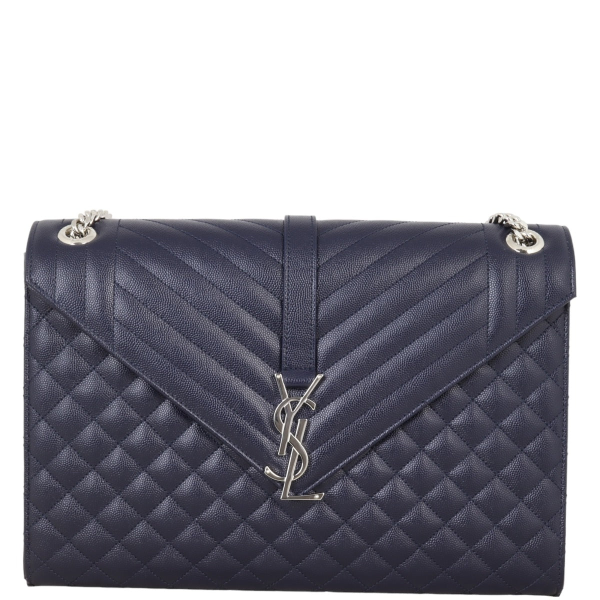 YSL Saint Laurent Mix Envelope Chain Bag Matelasse Monogram Travel Bag