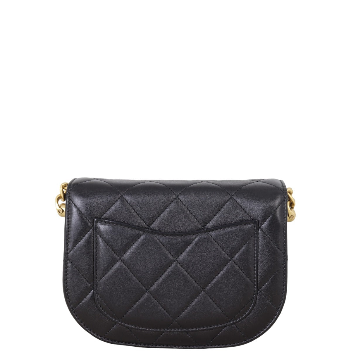 Chanel Round Messenger Bag Quilted Mini Crossbody Bag