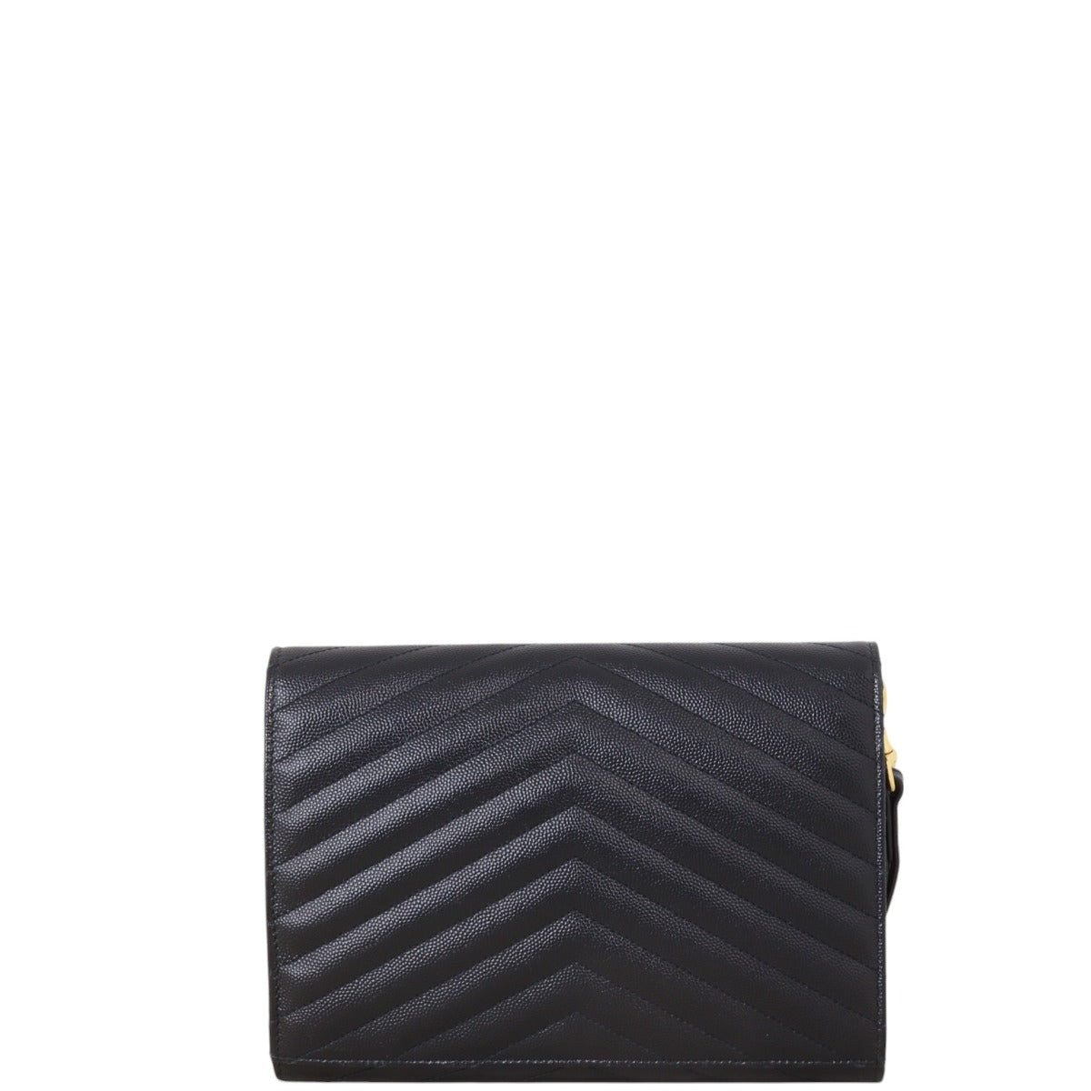 YSL Saint Laurent Cassandre Wristlet Pouch Travel Bag Flap