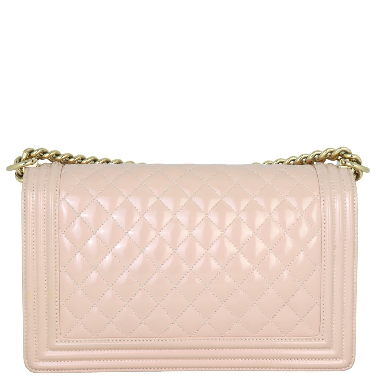 Chanel Boy New Patent Handbag Medium