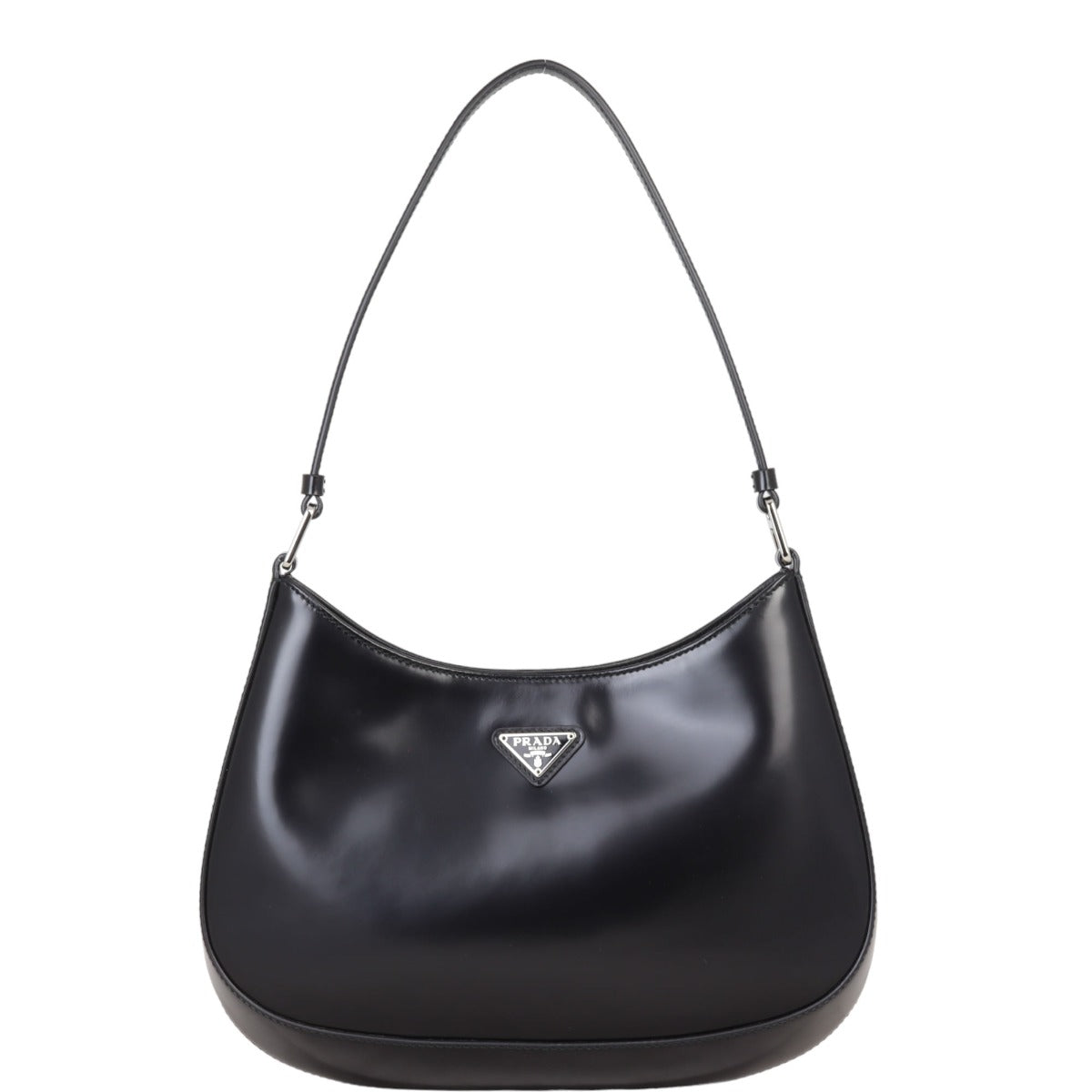 Prada Shoulder Bag Cleo Brushed 8 Leather