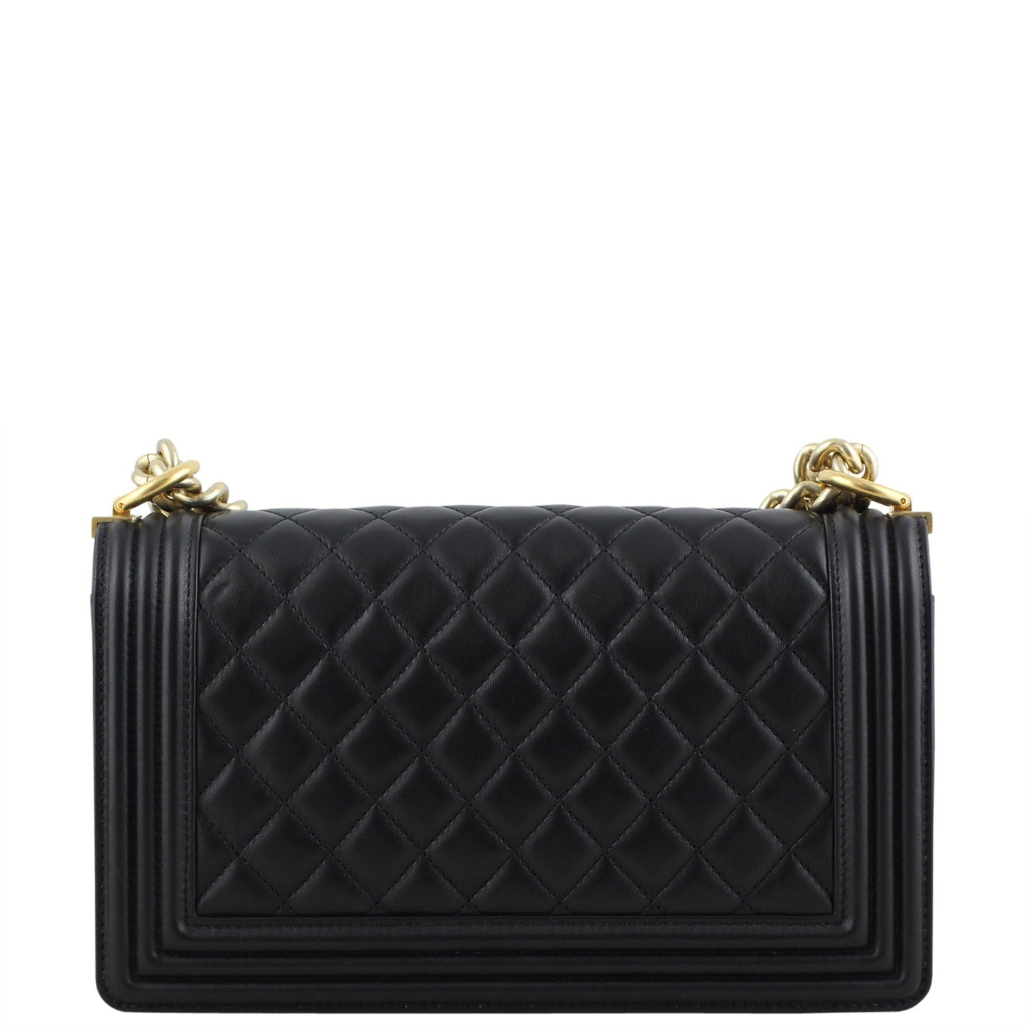 Chanel Boy Old 21 Series Handbag Black Medium