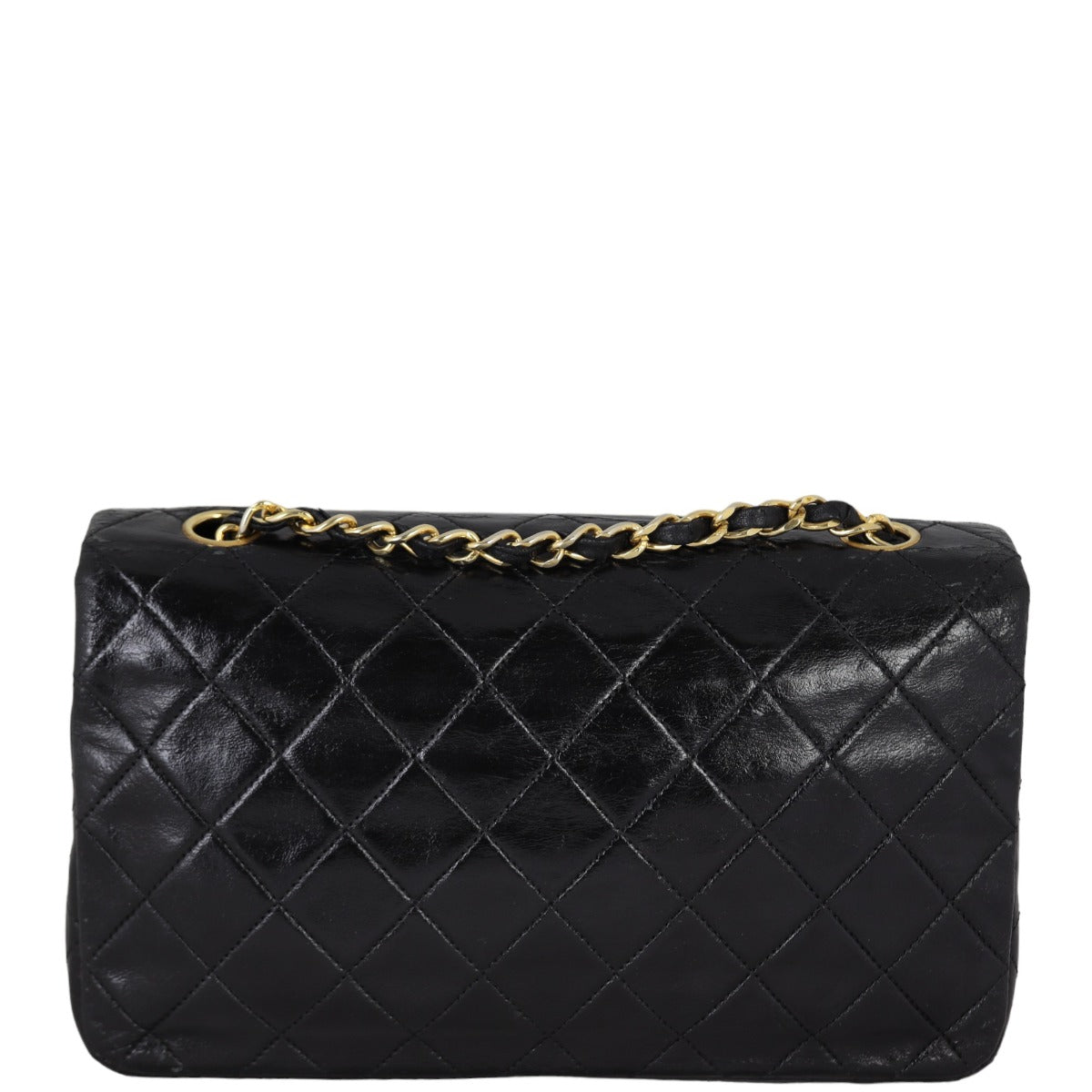 Chanel CC Full Bag Diamond Black Small Handbag