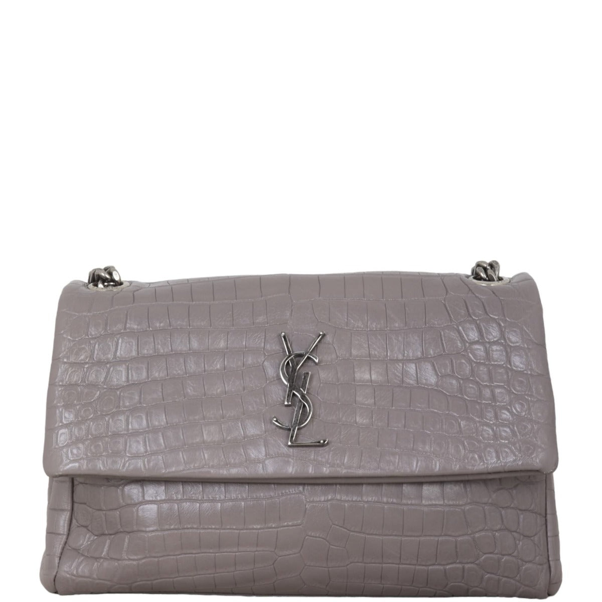 YSL Saint Laurent West Hollywood Croc Embossed Travel Bag Medium Embossed Medium28062024
