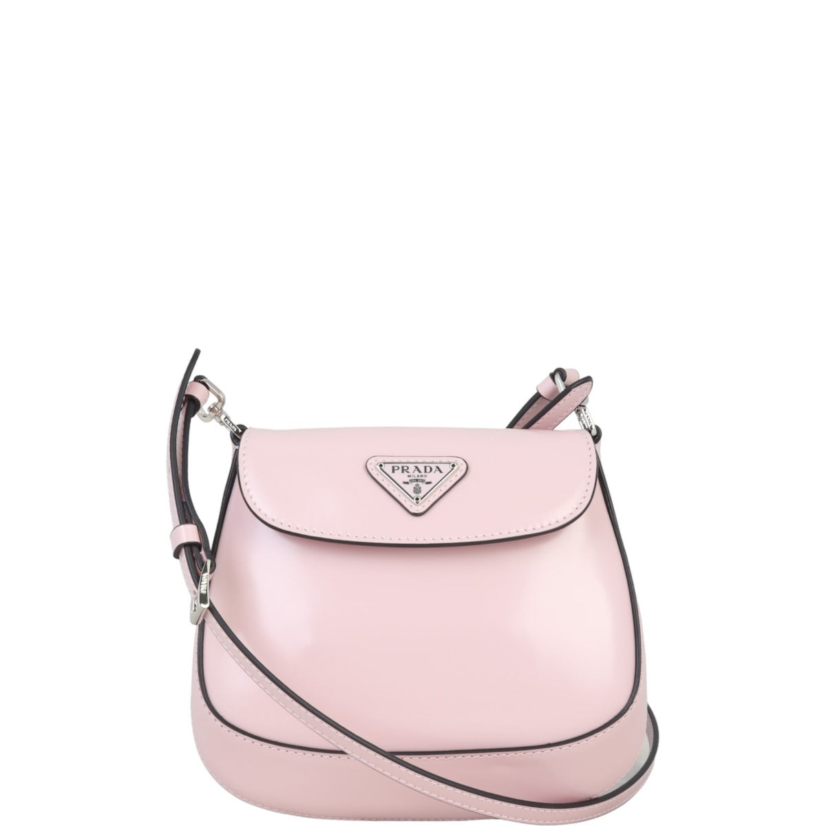 Prada Shoulder Bag Cleo 3 Pink Mini