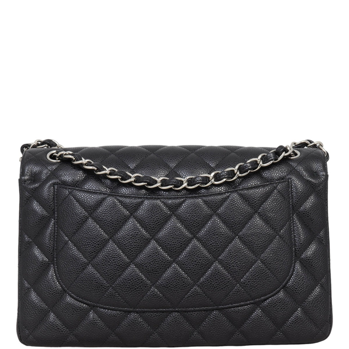 Chanel Classic Double Jumbo STH Handbag Black Flap