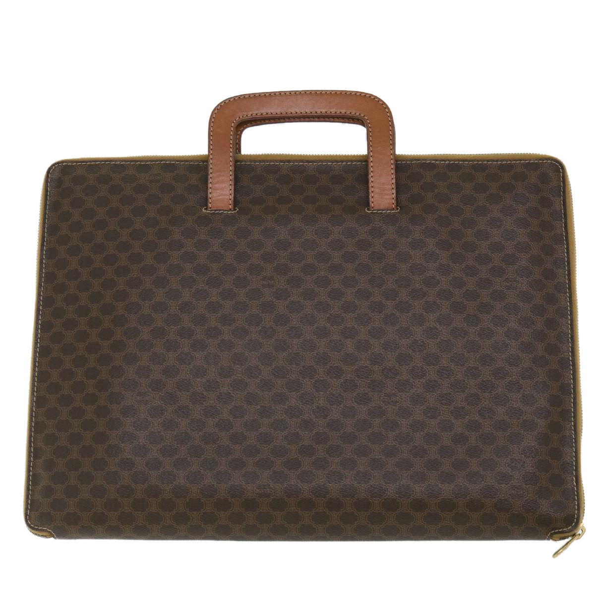 Luxury Macadam Business Bag Pvc Ki Leather Canvas Travel Bag
