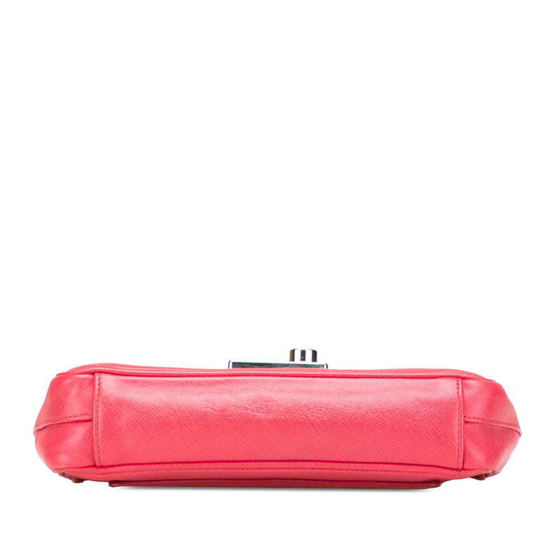 Prada Shoulder Bag Saffiano Chain