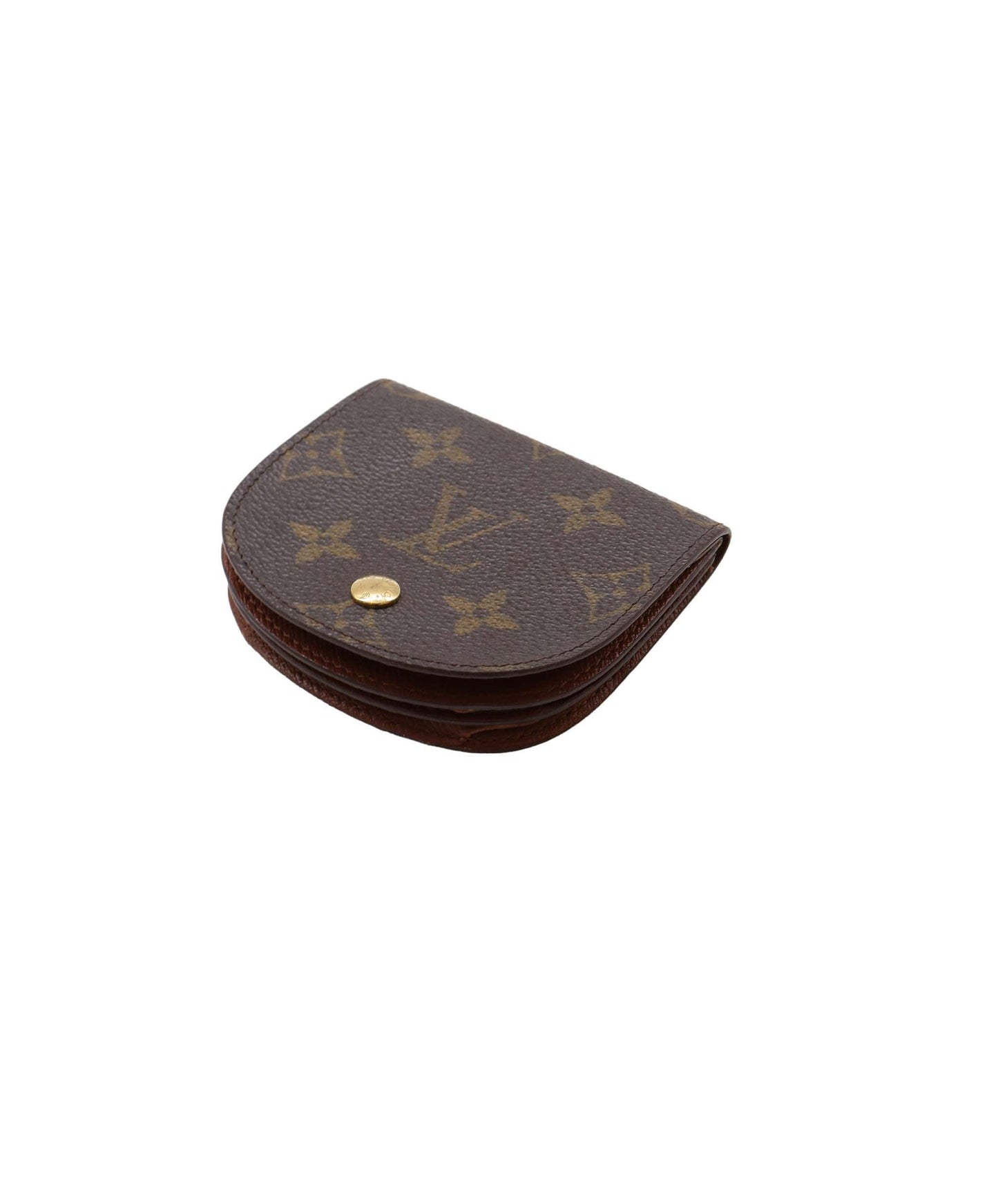 Louis Vuitton Monogram Porte Monnaie Guze Coin Purse LV th5345