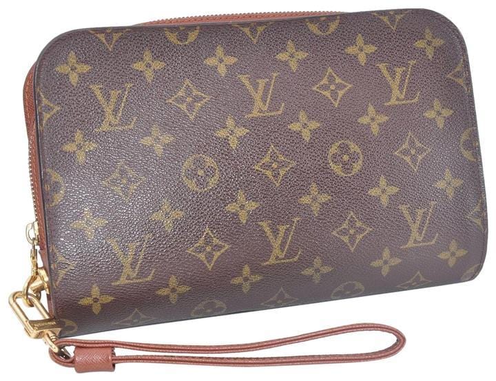 Louis Vuitton Orsay Clutch Hand Bag Monogram Clutch Bag
