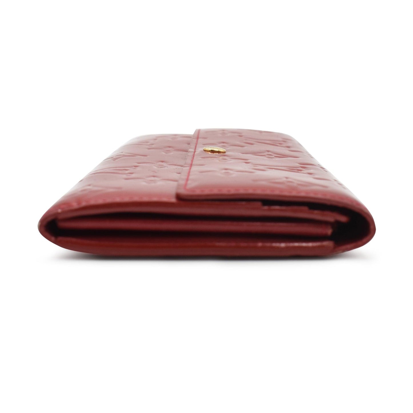 Louis Vuitton Snap Wallet Red