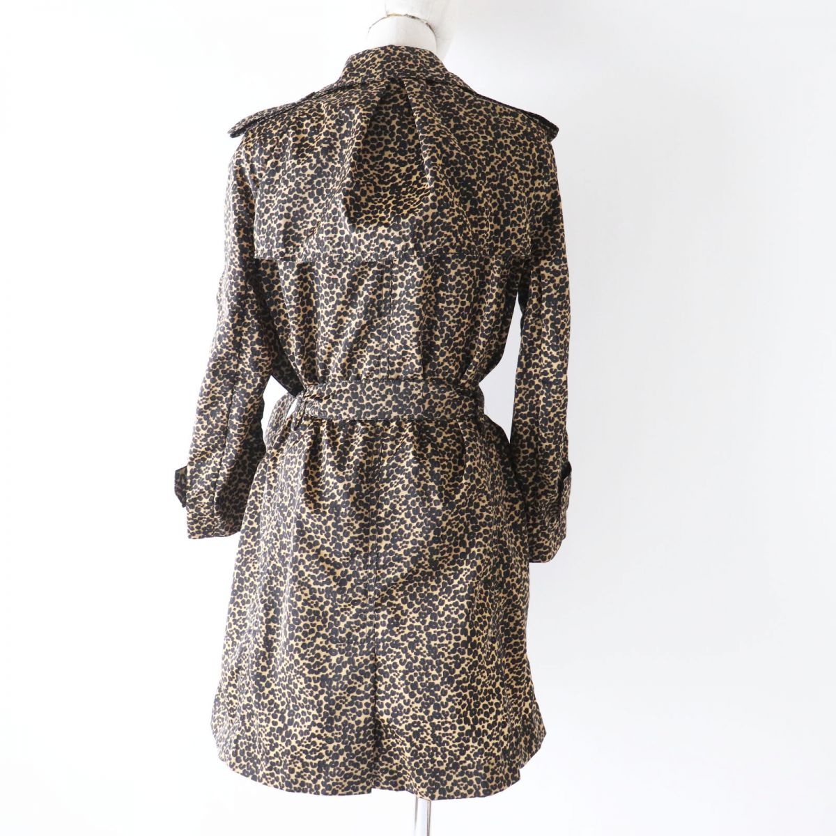 Louis Vuitton trench coat Image reference Leopard Brown Apparel