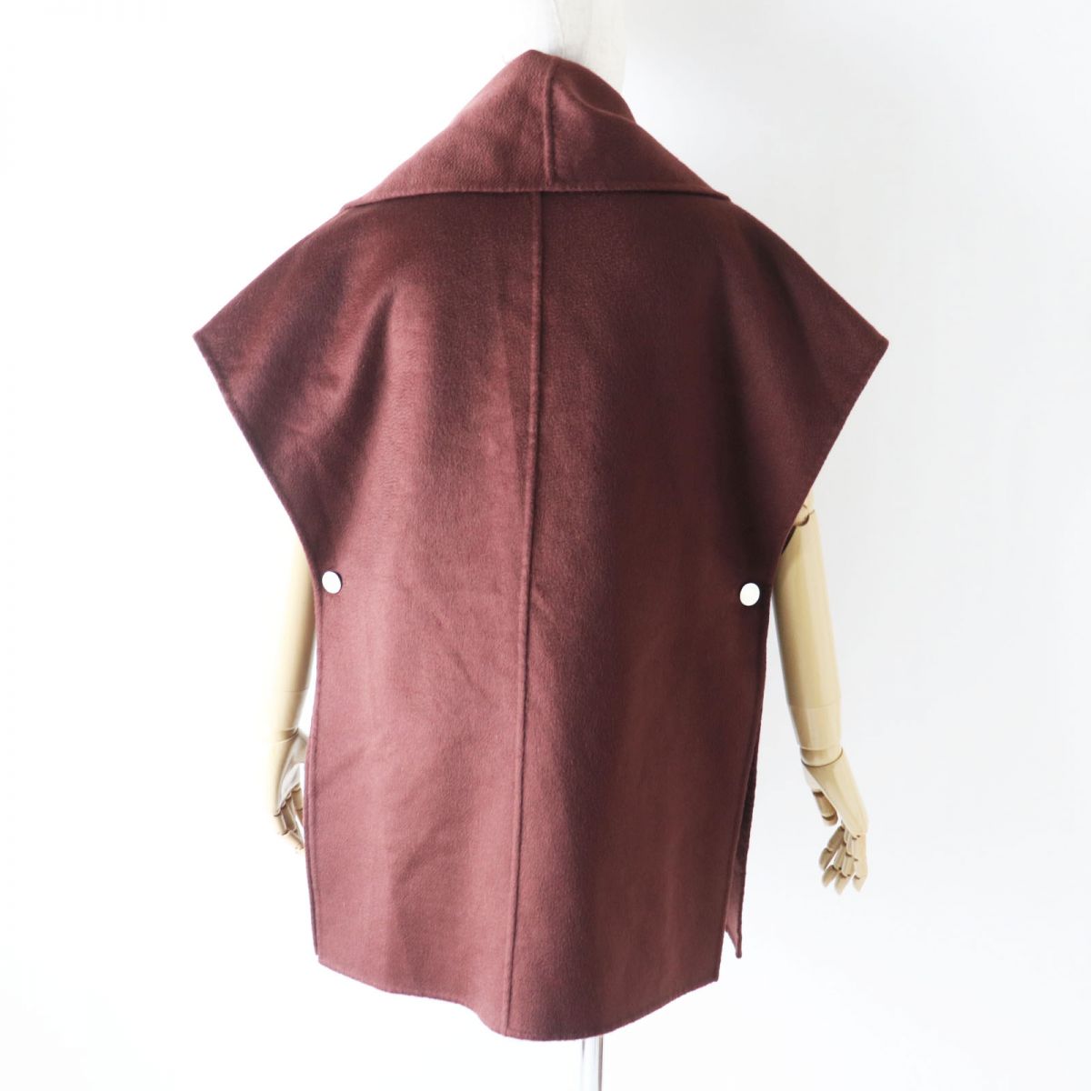 Vest Main: Cashmere, Part: Sheepskin Women Handbag Leather Brown Travel Bag