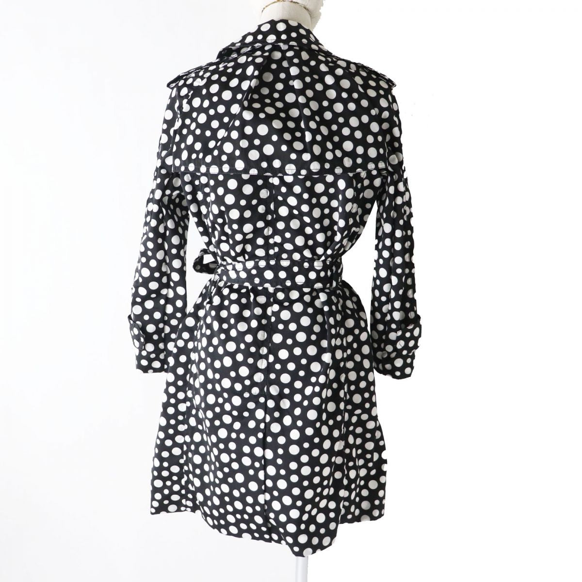 Louis Vuitton trench coat Image reference x Black White Apparel
