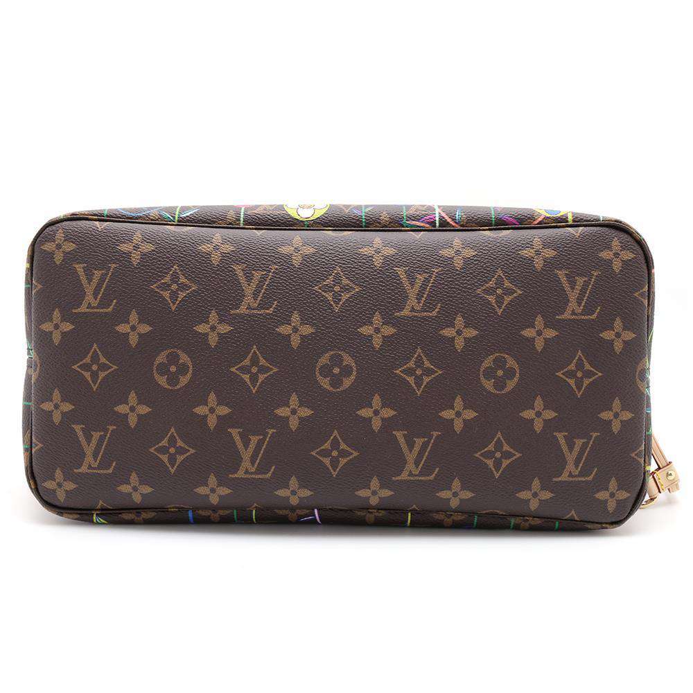 Louis Vuitton × TM Neverfull Pink10125052 Size Monogram Tote Bag