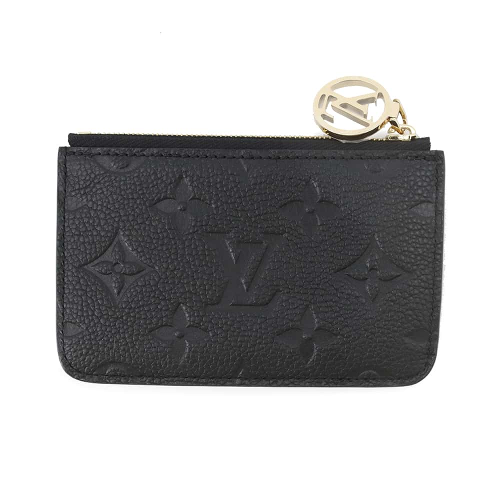 Louis Vuitton Card Porto Cult Romy NoirM81883 Monogram Empreinte Leather Wallet Case 2