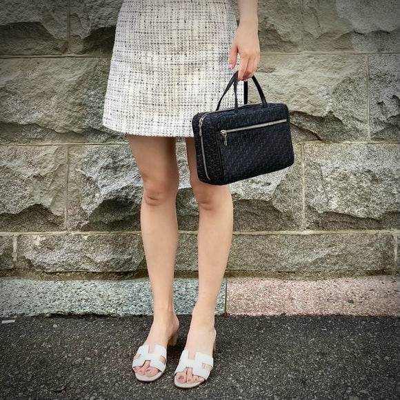Dior Dior Black Monogram Handbag Travel Bag