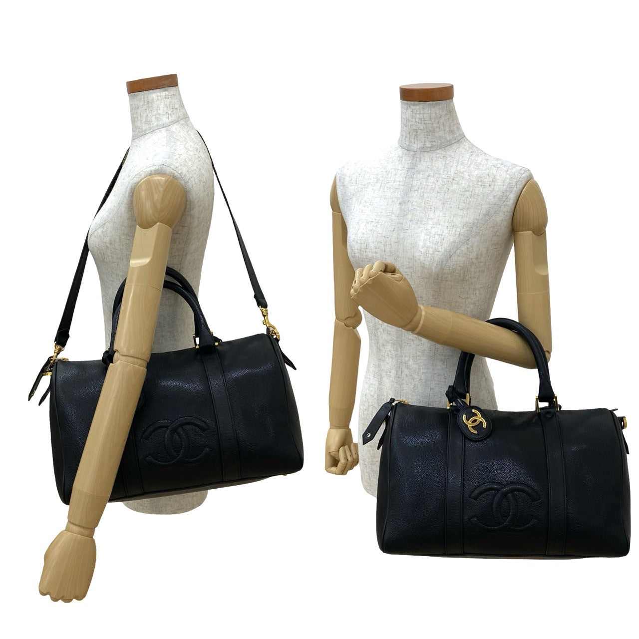 Chanel Coco Caviar Skin 2way Handbag