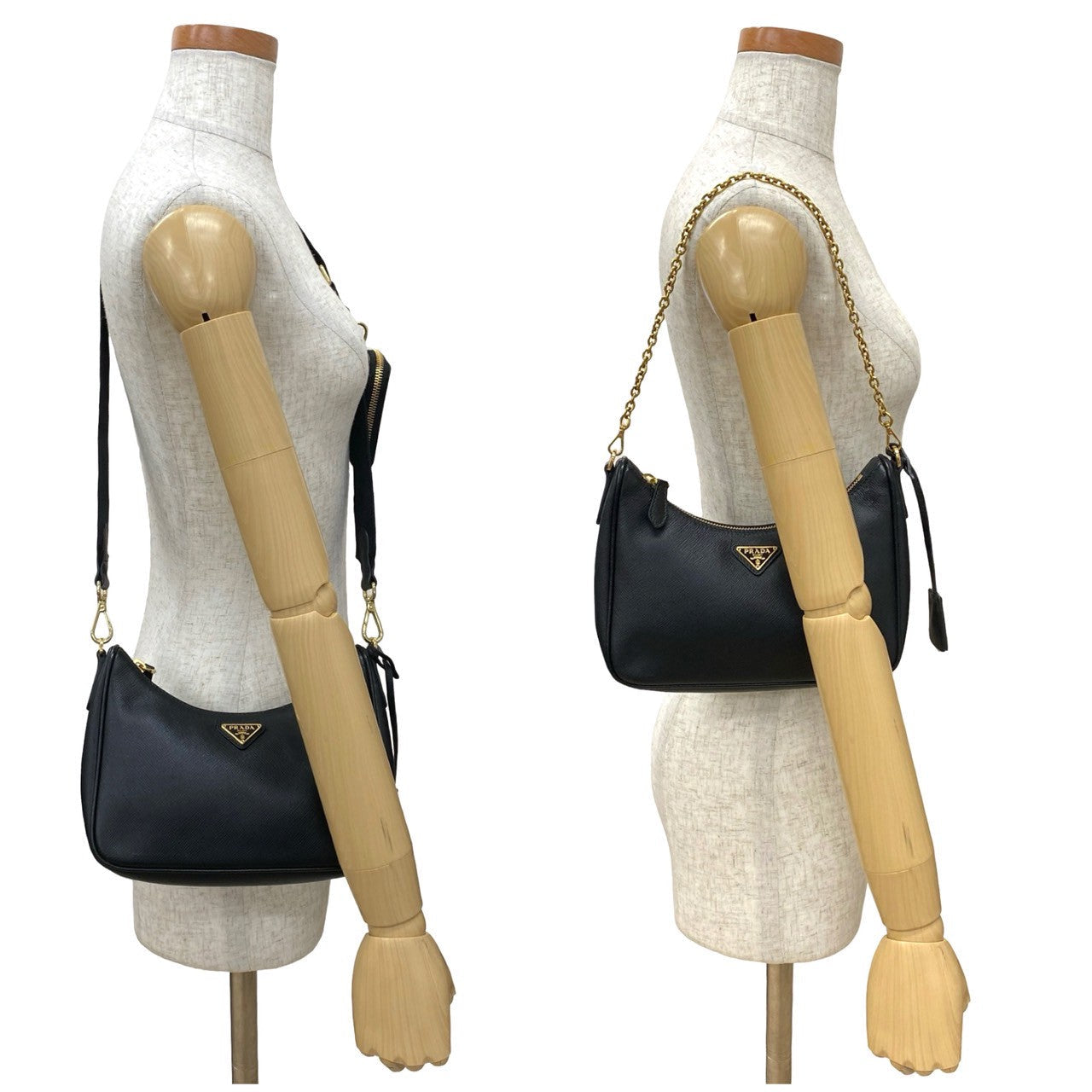 Prada 2Way Shoulder Bag Saffiano
