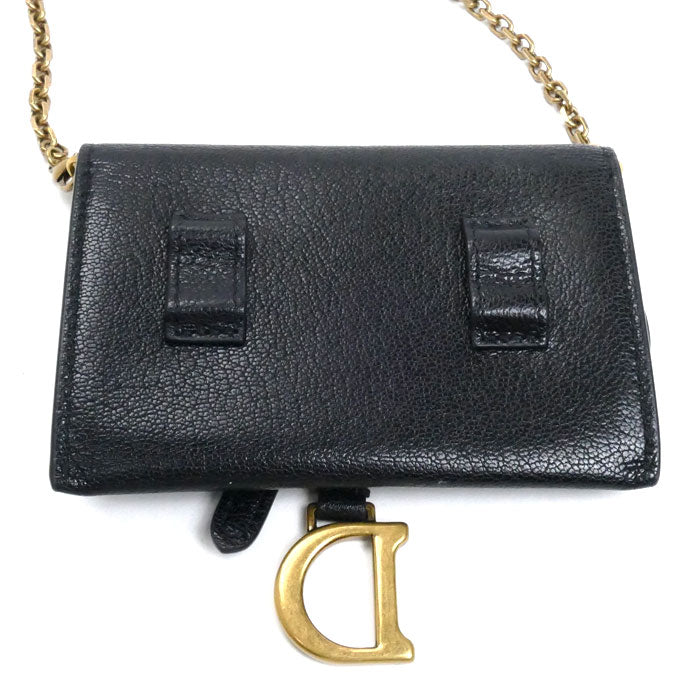 Dior Christian Saddle Nano Calfskin 2Way Shoulder Bag