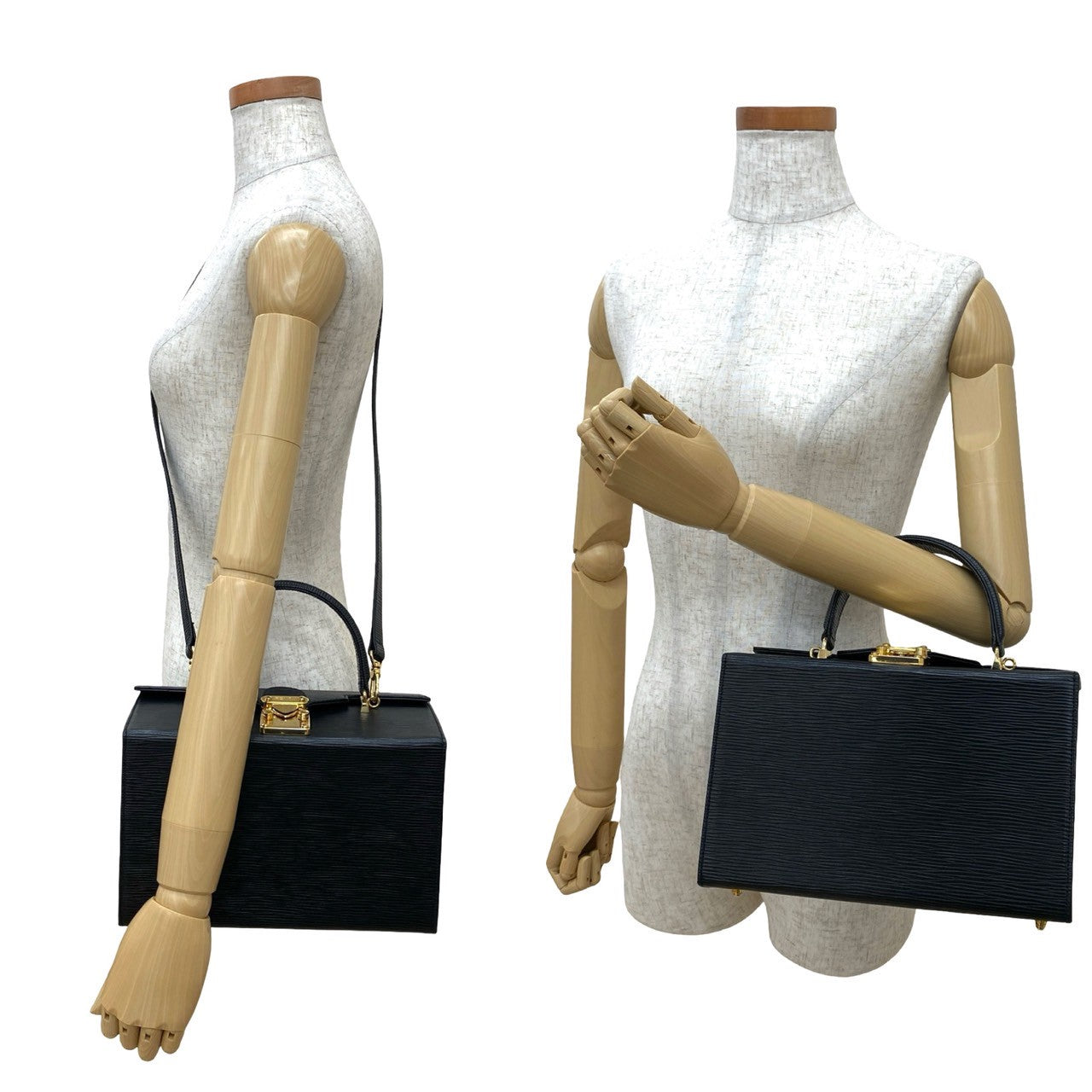 Fendi Epi 2Way Handbag Shoulder Bag Leather