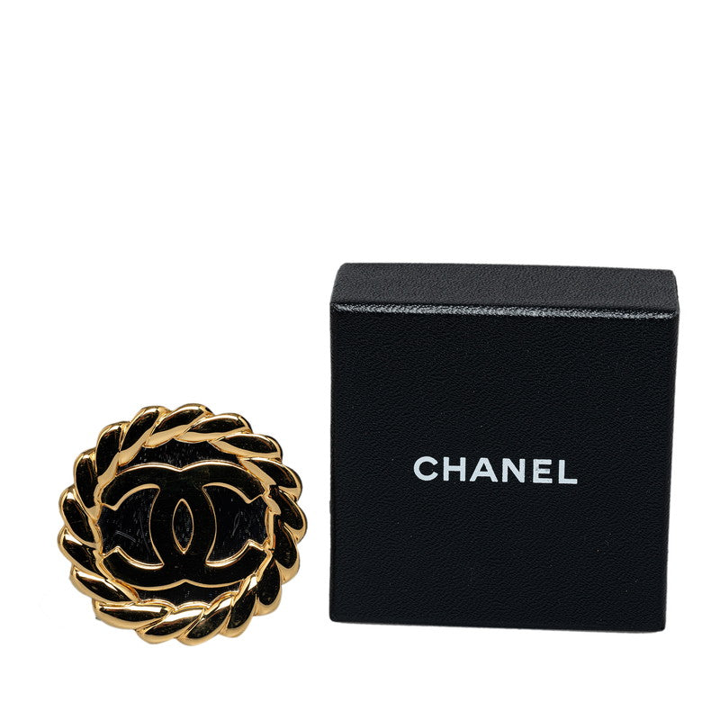 Chanel Coco Mark Brooch Gold