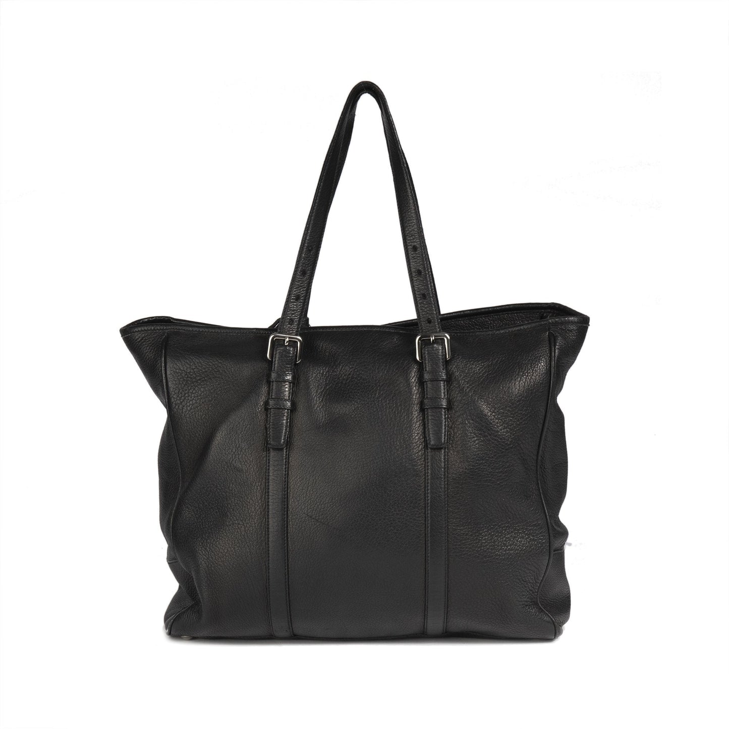 Prada Cervo Lux Tote Handbag Large Tote Bag