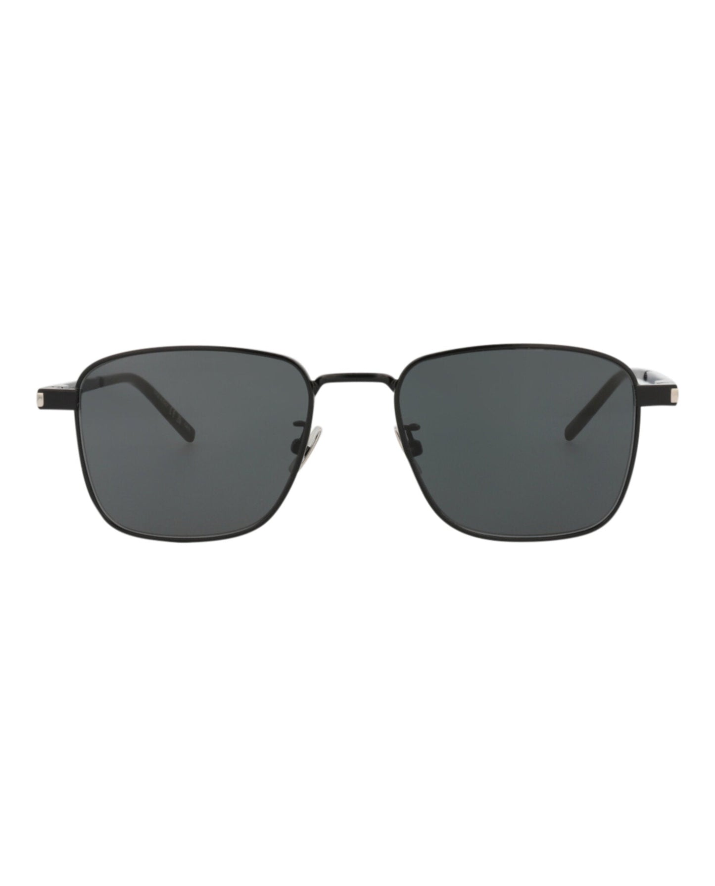 YSL Saint Laurent Square-Frame Sunglasses Unisex-Adult --001 Metal
