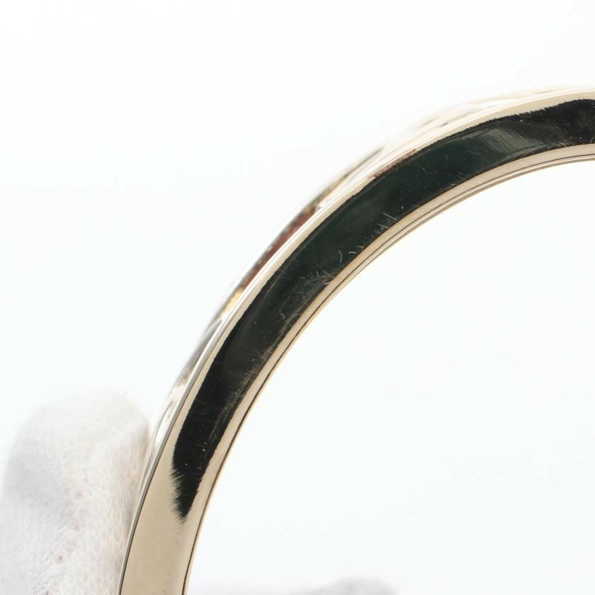 Chanel Coco Mark Bangle Gold with Pink Purple Black Fabric Bracelet - One Size