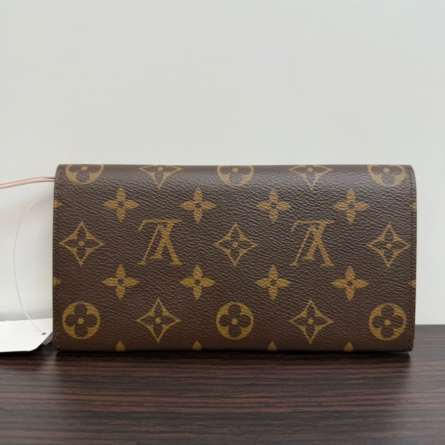 Louis Vuitton Monogram Long Wallet in Brown Leather - Condition