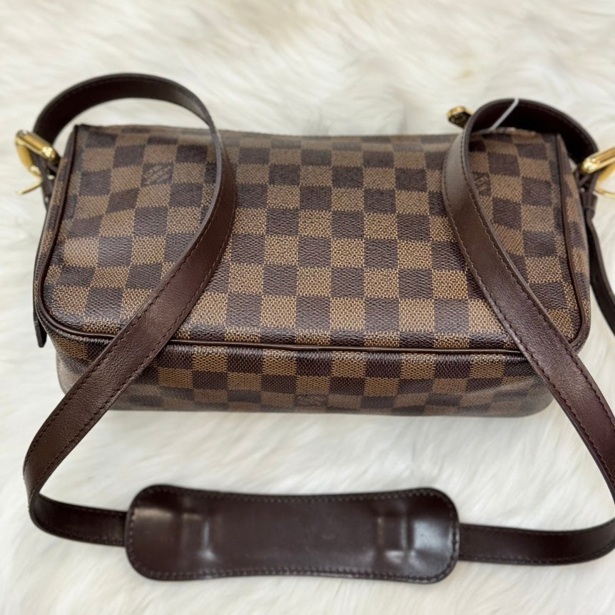 Louis Vuitton Damier Ebene Ravello GM Shoulder Bag - Brown Canvas