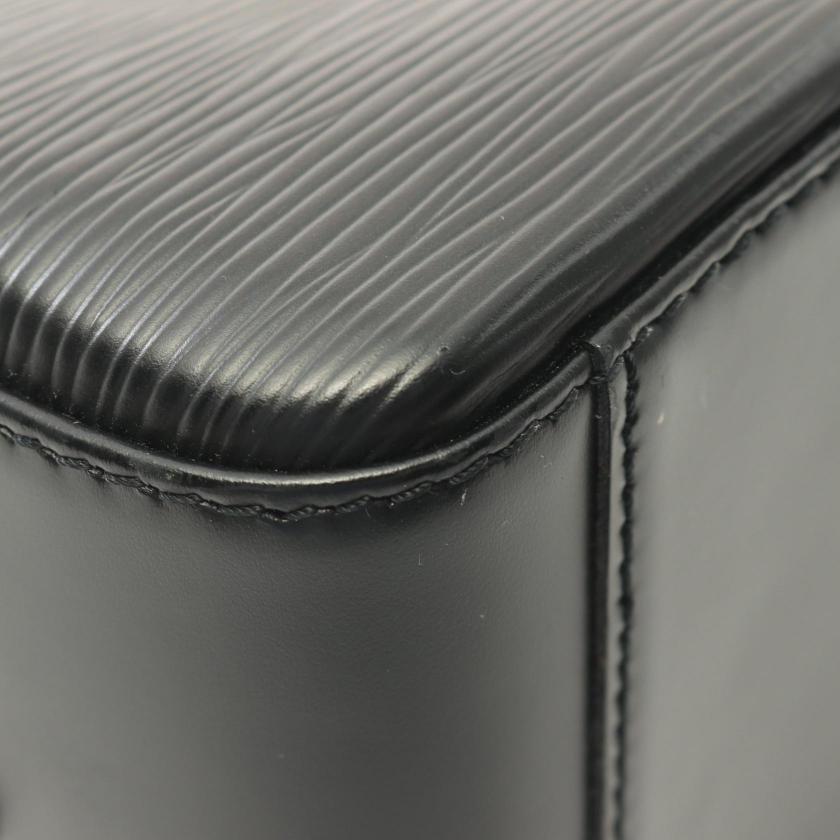 LOUIS VUITTON Sablon Epi Noir Handbag Leather Black - Condition A