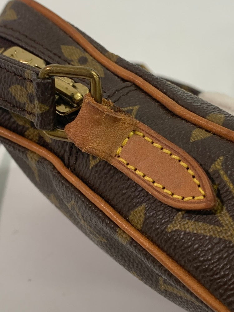 Louis Vuitton Monogram Canvas Crossbody Bag - Brown Messenger