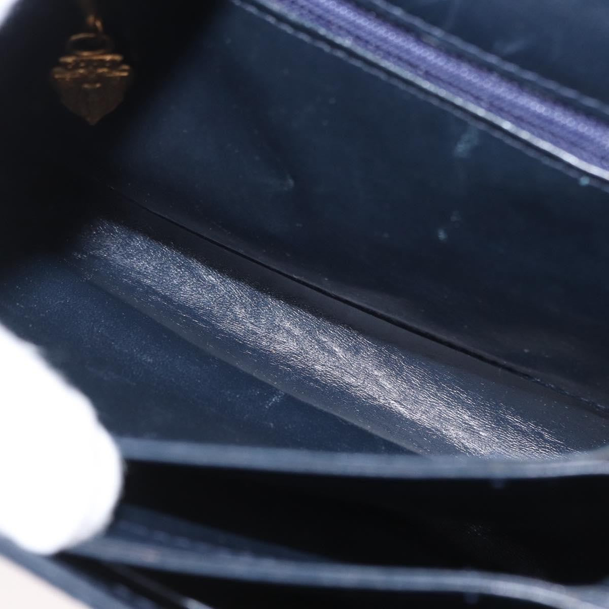 Gucci Shoulder Bag Leather Navy Leather Shoulder Bag Bag