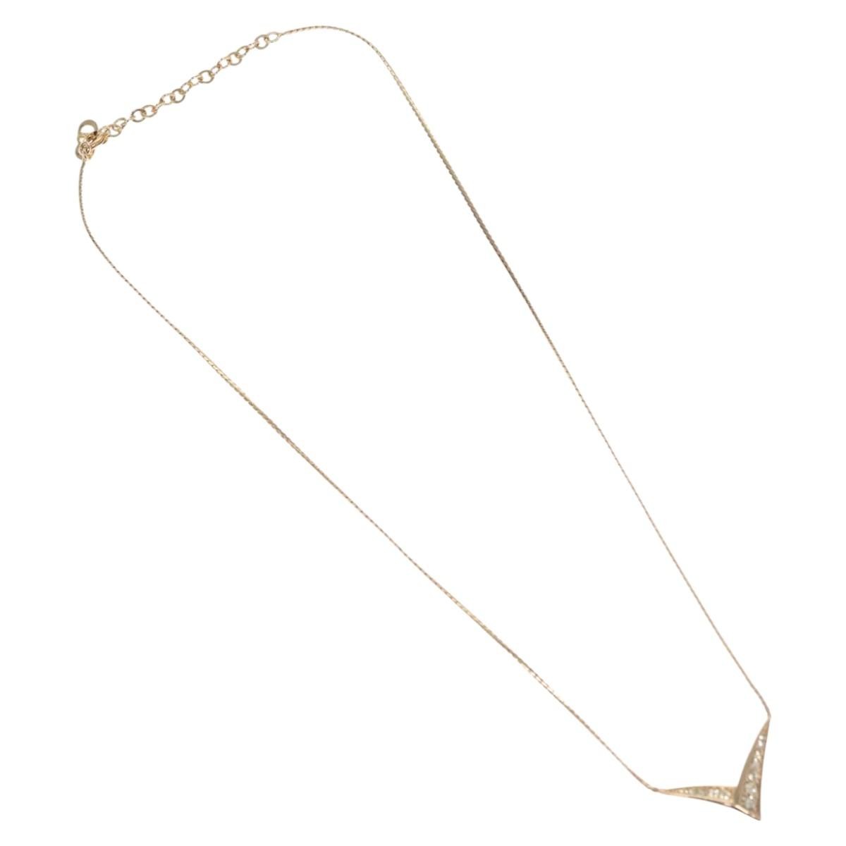 Dior Jewelry Christian Collar Necklace With Faux Pearls y Metal Gold