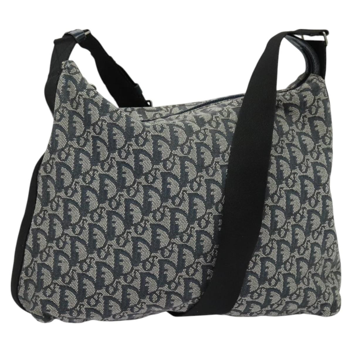 Dior Shoulder Bag Christian issimo Bag Canvas Blue Navy