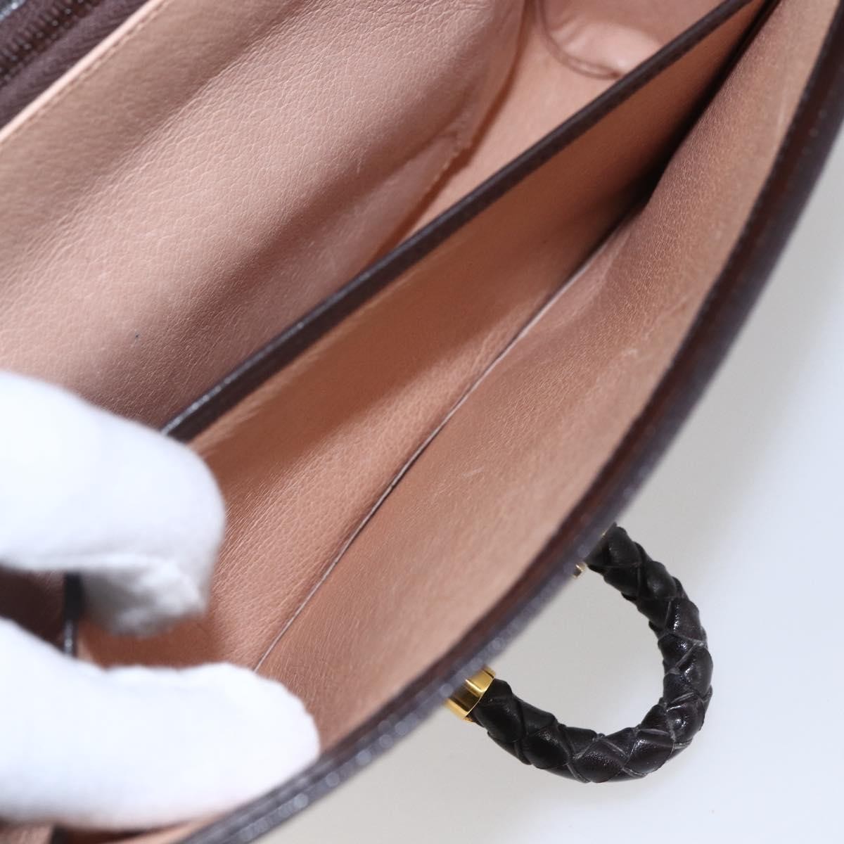 Gucci Shoulder Bag Leather Brown Leather Shoulder Bag Bag