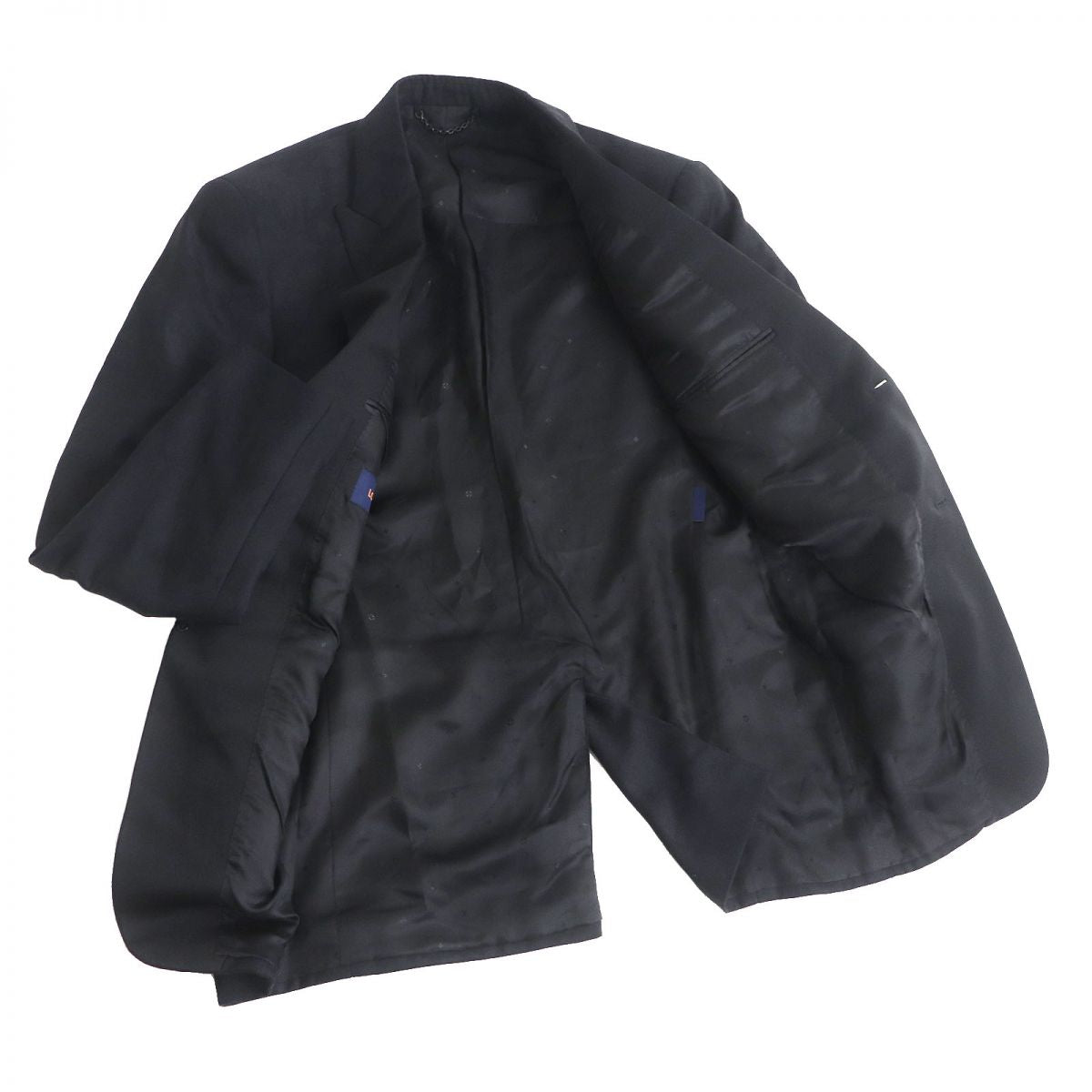 Louis Vuitton tailored jacket Wool Cotton Black Apparel
