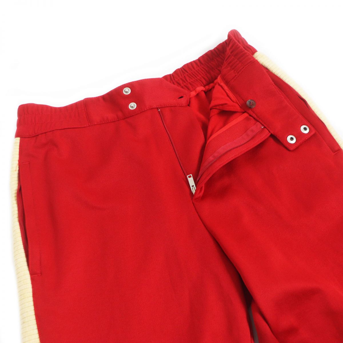 Gucci Part 94 Part 5 Part Nylon Wool Cotton Red Apparel