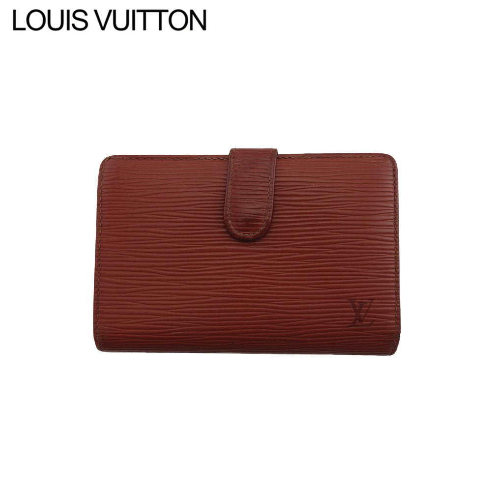 Louis Vuitton Bifold M63243 Kenyan Portonet Bie Brown Wallet Case