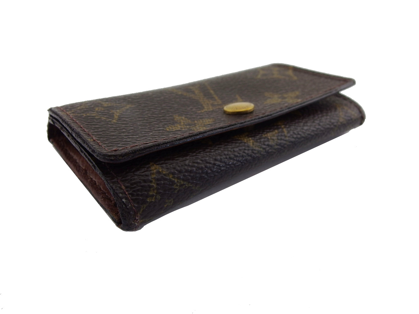 Louis Vuitton Key holder x Multicles4 Brown Beige Key Chain
