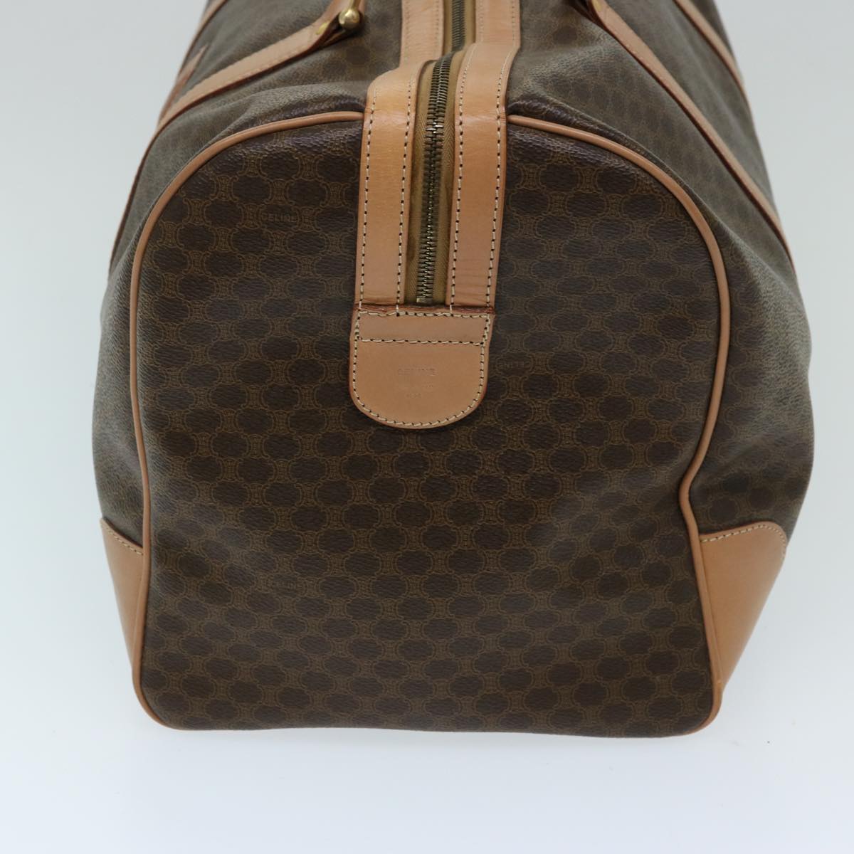 Luxury Macadam Boston Bag Pvc Tb Canvas Brown Travel Bag
