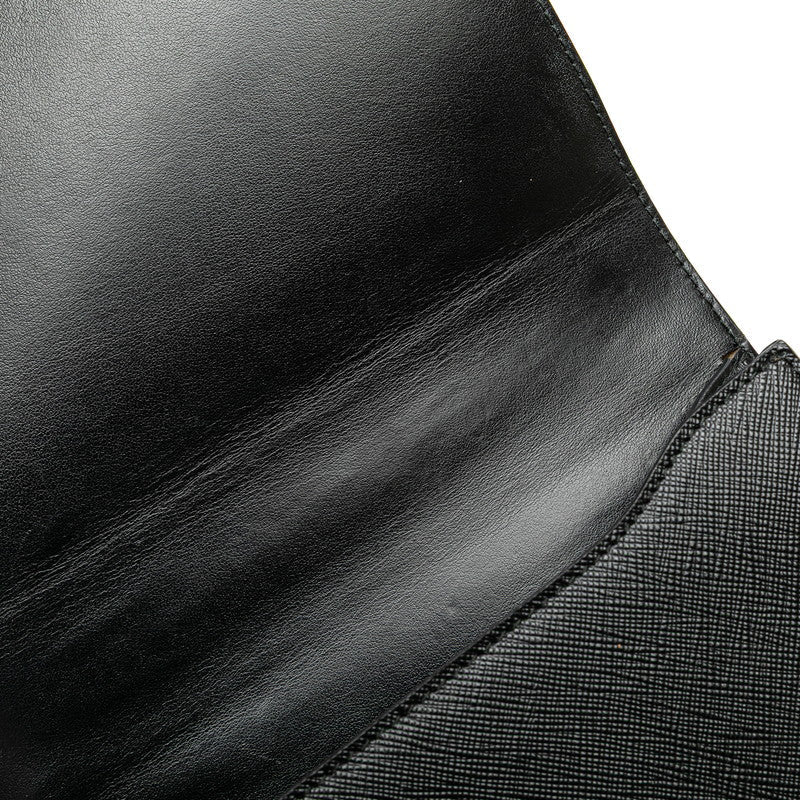 Prada Shoulder Bag Saffiano Shoulder Bag Black