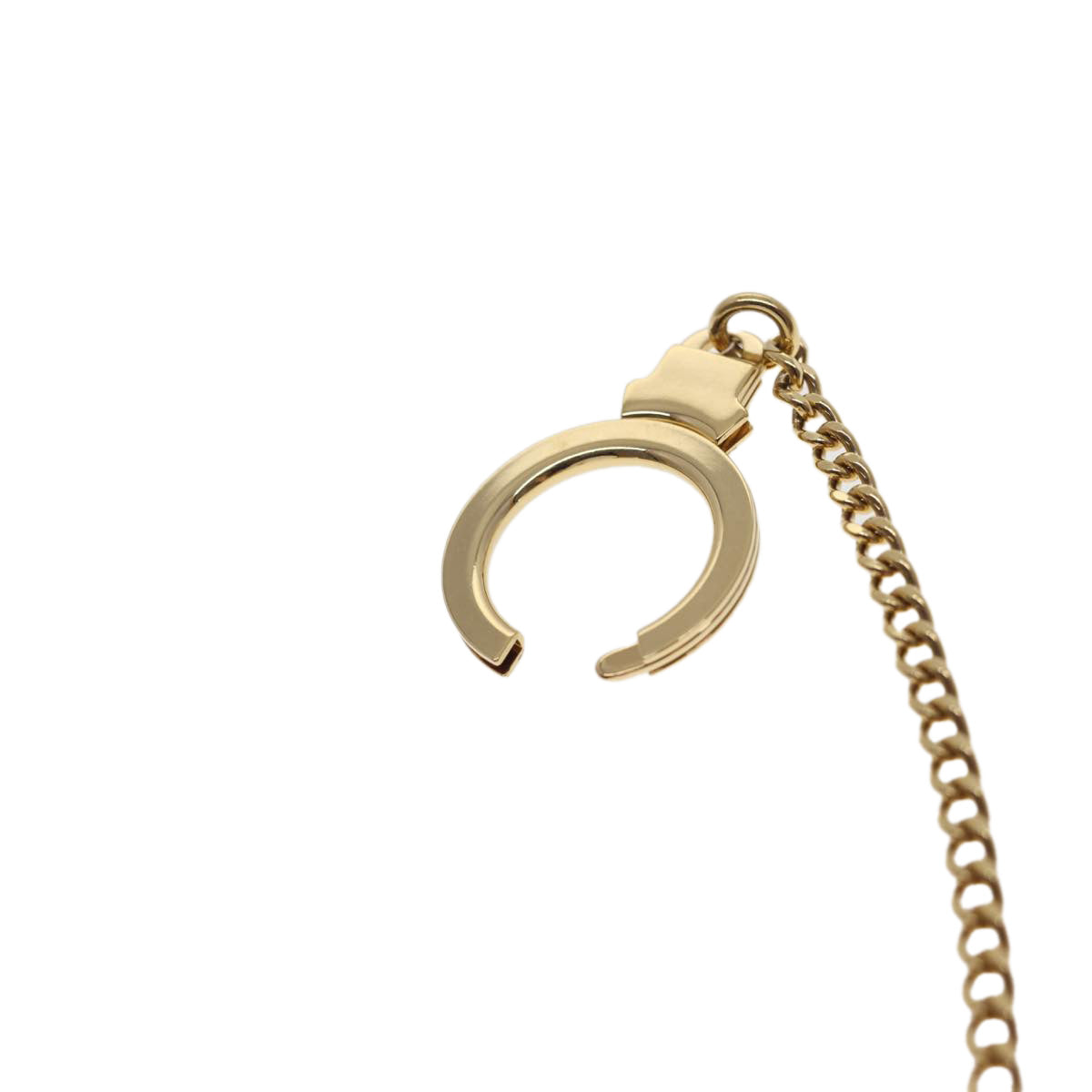 Louis Vuitton Anneau Cles Key Ring Gold Tone LV th3536