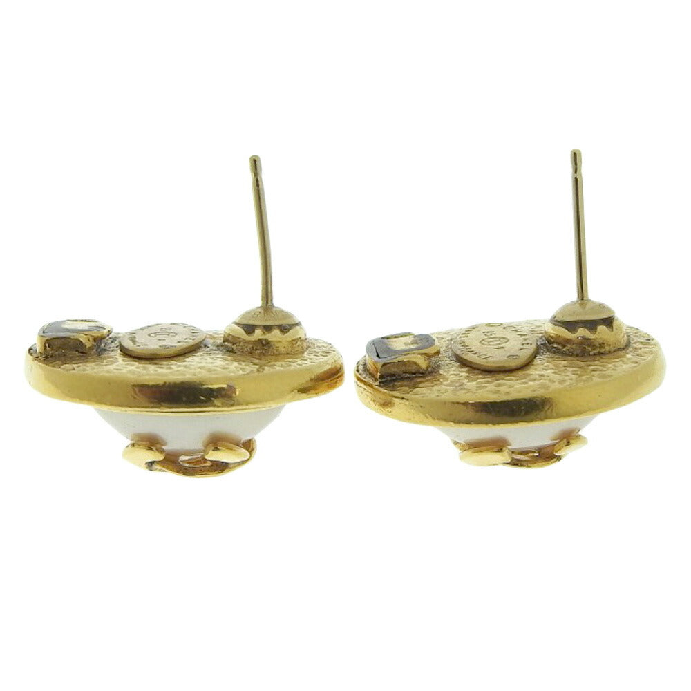 Chanel Coco Mark Earrings Imitation Pearl Bag