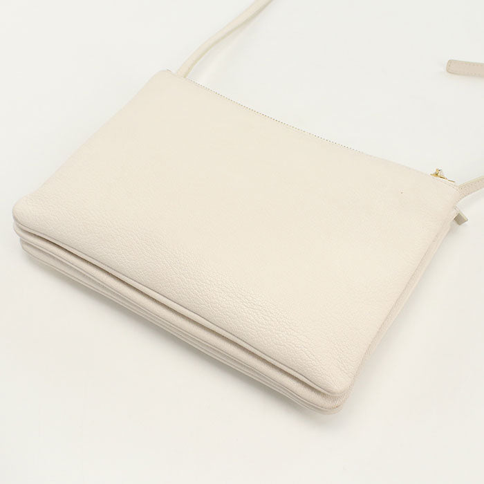 Shoulder Bag Trio Crossbody Bag Off Women Leather White
